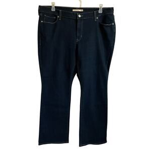 Levi’s Women’s Plus Size 415 Classic Boot Dark Wash Jeans - Size 20W